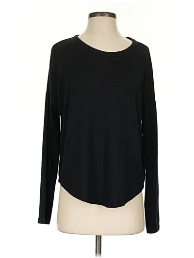 Pre-owned Rag & Bone Long Sleeve T-shirt In Black