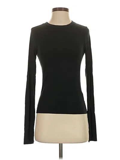 Pre-owned Rag & Bone Long Sleeve T-shirt In Black
