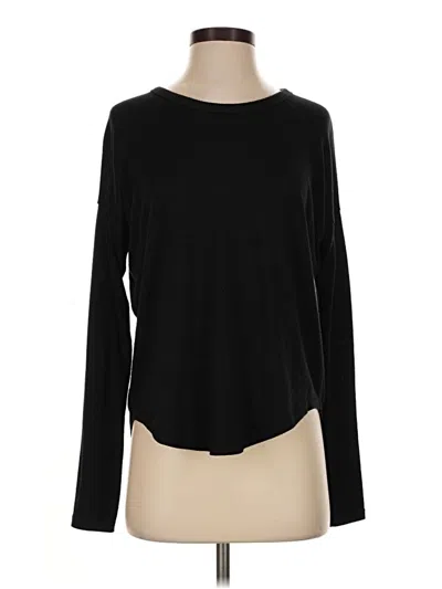 Pre-owned Rag & Bone Long Sleeve T-shirt In Black