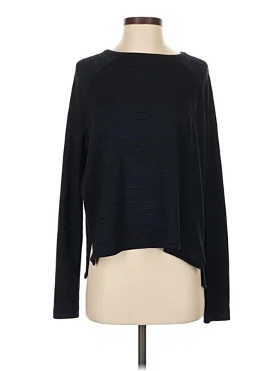 Pre-owned Rag & Bone Long Sleeve T-shirt In Blue