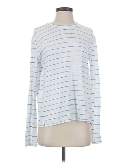 Pre-owned Rag & Bone Long Sleeve T-shirt In Blue