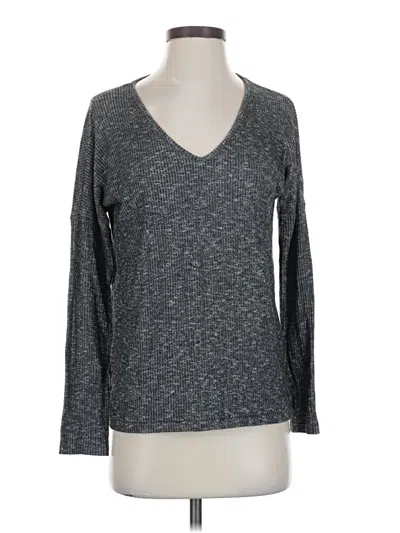 Pre-owned Rag & Bone Long Sleeve T-shirt In Gray