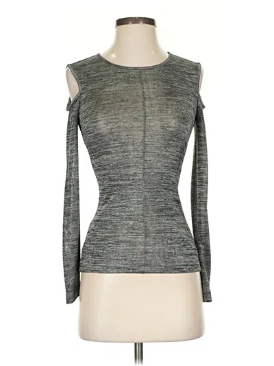 Pre-owned Rag & Bone Long Sleeve T-shirt In Gray