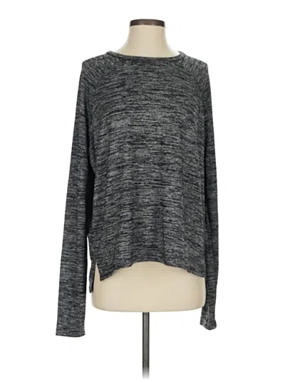 Pre-owned Rag & Bone Long Sleeve T-shirt In Gray