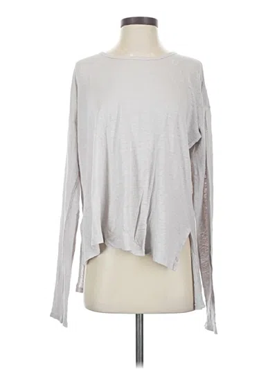 Pre-owned Rag & Bone Long Sleeve T-shirt In Gray