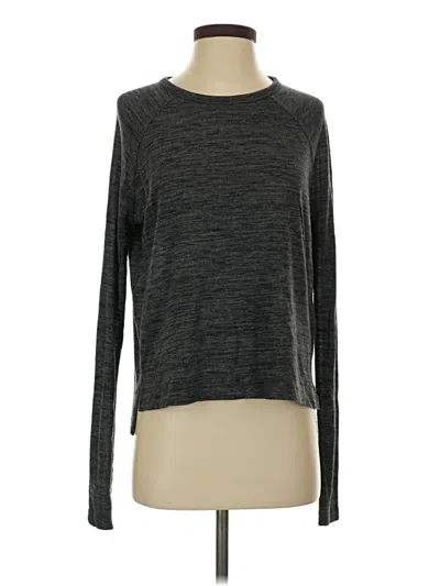 Pre-owned Rag & Bone Long Sleeve T-shirt In Gray