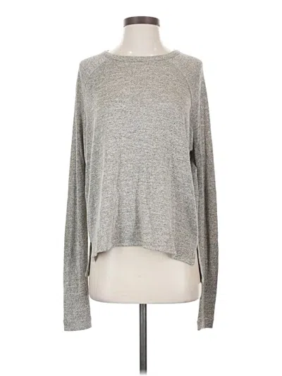 Pre-owned Rag & Bone Long Sleeve T-shirt In Gray
