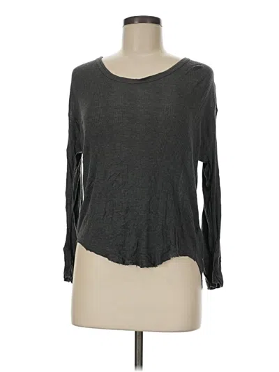 Pre-owned Rag & Bone Long Sleeve T-shirt In Gray