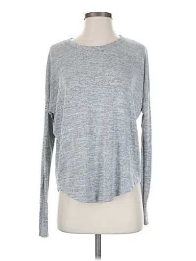 Pre-owned Rag & Bone Long Sleeve T-shirt In Gray