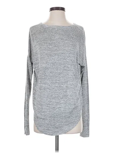 Pre-owned Rag & Bone Long Sleeve T-shirt In Gray