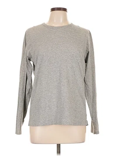 Pre-owned Rag & Bone Long Sleeve T-shirt In Gray