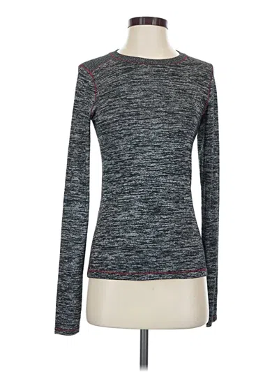 Pre-owned Rag & Bone Long Sleeve T-shirt In Gray