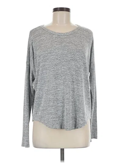 Pre-owned Rag & Bone Long Sleeve T-shirt In Gray