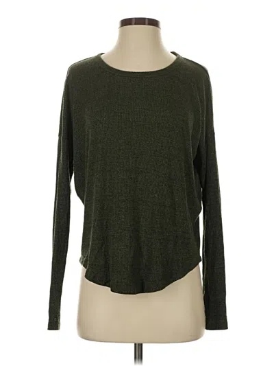 Pre-owned Rag & Bone Long Sleeve T-shirt In Green