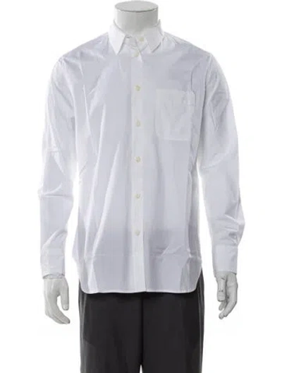 Pre-owned Rag & Bone Long Sleeve Tuxedo Shirt In Black