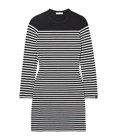 Rag & Bone Long-sleeved Dress In Black