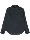 Rag & Bone Long-sleeved Shirt In Blue