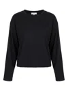 Rag & Bone Long-sleeved T-shirt In Black