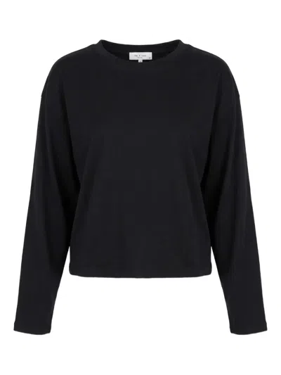 Rag & Bone Long-sleeved T-shirt In Black