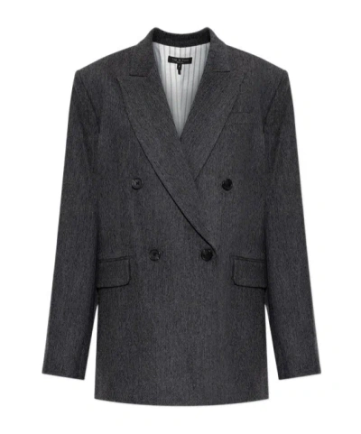 Rag & Bone Long-sleeve Blazer In Black