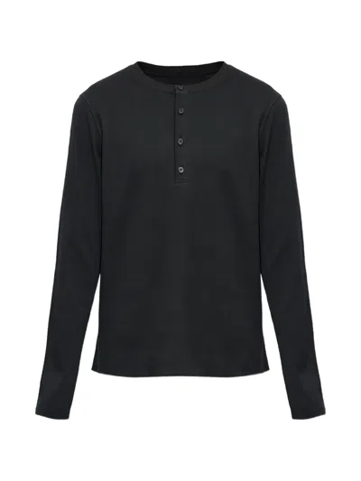 Rag & Bone Long-sleeve T-shirt In Black