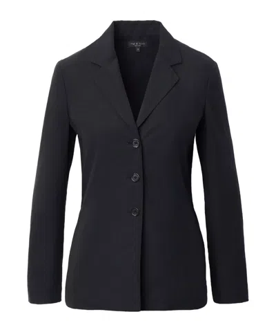 Rag & Bone Long-sleeved Suit Jacket In Black