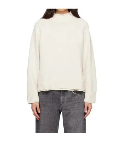 Rag & Bone Long-sleeved Sweater In White