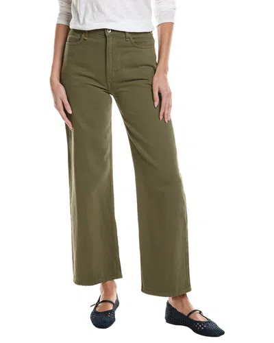 Rag & Bone Lori High Rise Wide Leg Jean In Green