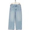 Rag & Bone Lori Mid Rise Nonstetch Crop Jeans In Blue