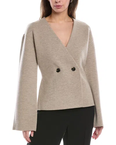Rag & Bone Lori Wool-blend Cardigan In Gray