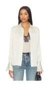 Rag & Bone Venus Lace Cami Blouse In White