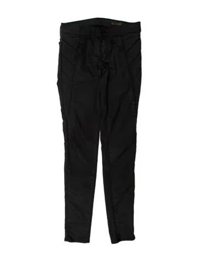 Pre-owned Rag & Bone Low-rise Skinny Leg Jeans In Black