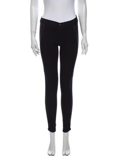 Pre-owned Rag & Bone Low-rise Skinny Leg Jeans In Blue