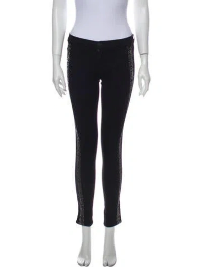 Pre-owned Rag & Bone Low-rise Skinny Leg Jeans In Blue