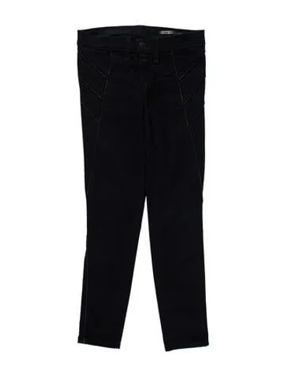 Pre-owned Rag & Bone Low-rise Skinny Leg Jeans In Blue