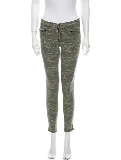 Pre-owned Rag & Bone Low-rise Skinny Leg Jeans In Multi