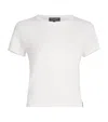 Rag & Bone Womens White Luca Baby Tee Modal-jersey Top In White