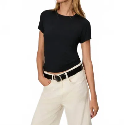 Rag & Bone Luca Baby Tee In Black