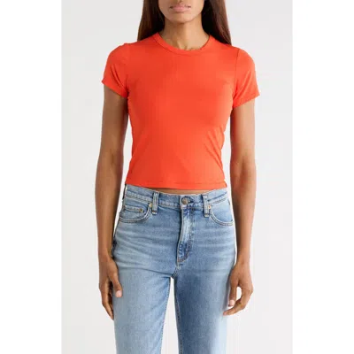 Rag & Bone Luca Baby T-shirt In Orange