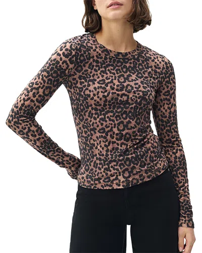 RAG & BONE RAG & BONE LUCA PRINTED LONG SLEEVE TEE