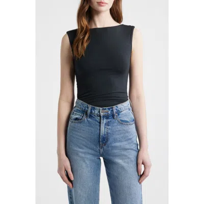 Rag & Bone Luca Reversible Tank In Black