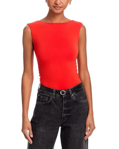 Rag & Bone Luca Reversible Tank Top In Red