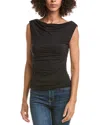 Rag & Bone Luca Scoop Top In Black