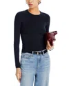 Rag & Bone Rag And Bone Black Long Sleeve T-shirt In Black