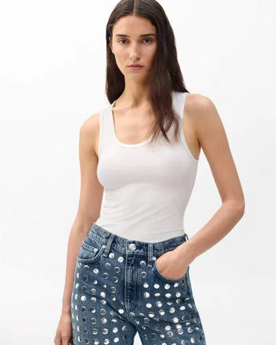 Rag & Bone Luca Tank In White