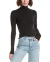 Rag & Bone Luca Turtleneck Top In Black