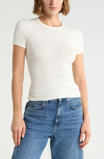 Rag & Bone Lucy Crewneck T-shirt In White