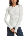 Rag & Bone Plain Colour T-shirts In White