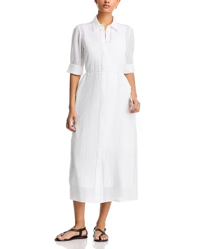 Rag & Bone Lucy Shirt Dress In White