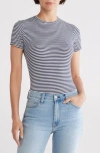 Rag & Bone Lucy Short Sleeve T-shirt In Blue
